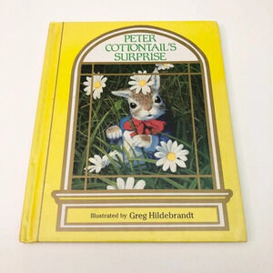 Vtg Peter Cottontails Surprise Greg Hildebrandt  Book